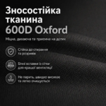 Складне туристичне крісло з високою спинкою та підголівником для кемпінгу і риболовлі - Зображення 4