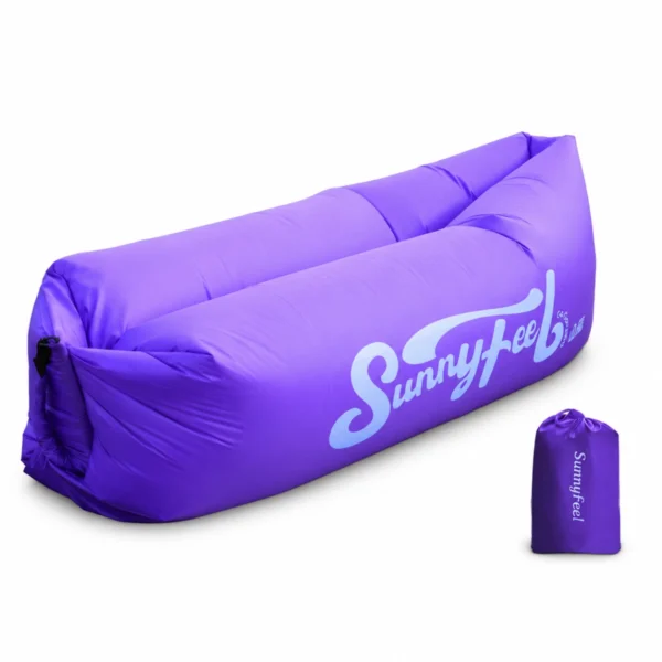 Надувний диван SunnyFeel, ламзак для пляжу кемпінгу та відпочинку до 250 кг