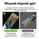 Портативний душ на акумуляторі 9000 mAh з датчиком температури - Зображення 5