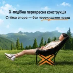 Складане туристичне крісло YouShanRan, кемпінгове крісло з чохлом - Зображення 11
