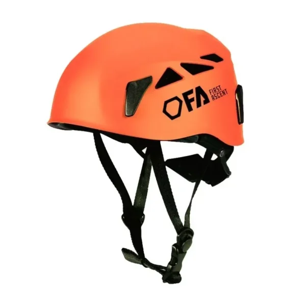 Каска First Ascent Solid альпіністська, 330 г (помаранчевий)